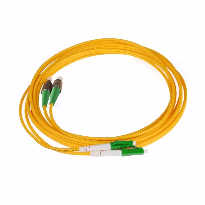 Fiber patch cord FC/APC-LC/APC SM DX Single-mode Duplex LSZH