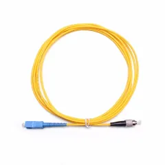Fiber patch cord FC/UPC-SC/UPC SM SX Single Mode Simplex LSZH
