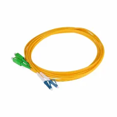 Fiber patch cord LC/UPC-SC/APC SM DX Singlemode Duplex LSZH