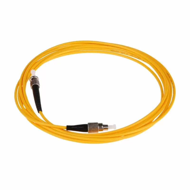 Fiber patch cord FC/UPC-ST/UPC SM SX Single Mode Simplex LSZH