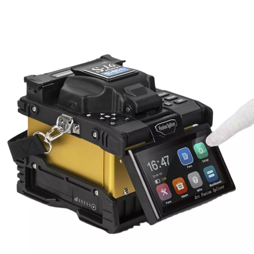 SHINHU S-16 Fiber Fusion Splicer Ruggedized Full-Metal Splicing Machine For Work Above 4500m
