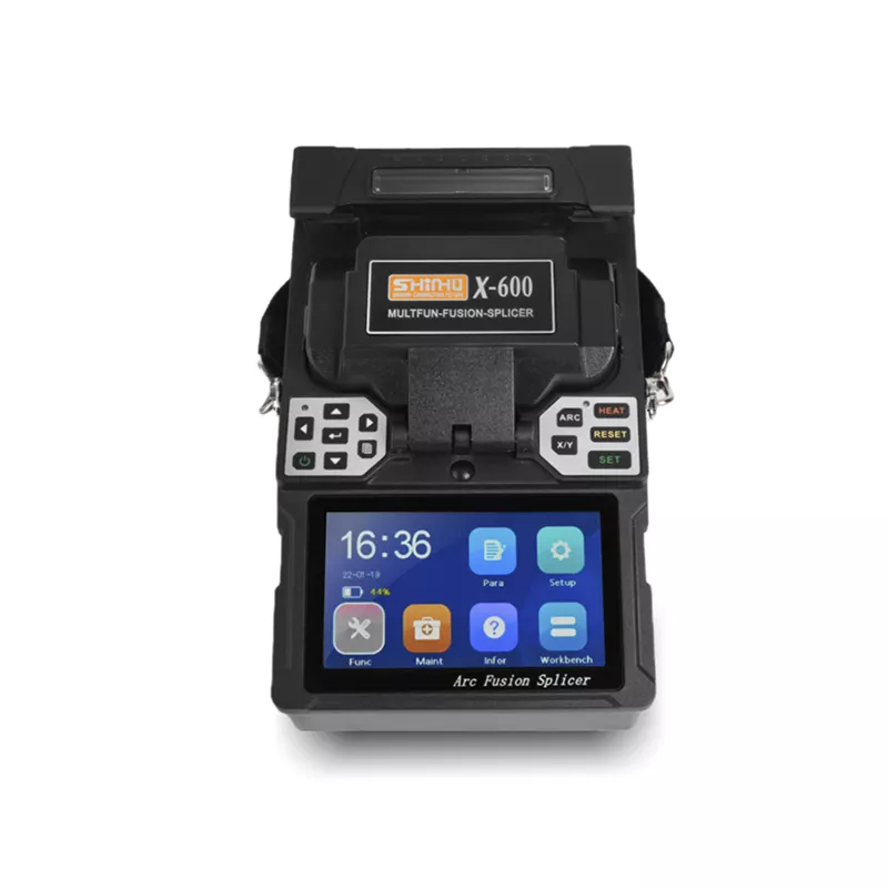 SHINHU X-600 Fiber Fusion Splicer Outdoor Handheld Mini Splicing Machine