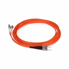 Fiber patch cord LC/UPC-ST/UPC MM OM1 DX Multimode Duplex