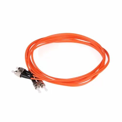 Fiber patch cord ST/UPC-FC/UPC MM OM1 DX Multimode Duplex