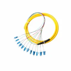 Fiber patch cord Pigtail 12 Core LC/UPC SM Singlemode