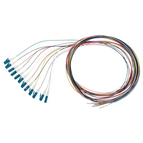 Fiber Optic Patch Cord Pigtail 12 Core LC/UPC SM without jacket