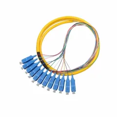 Fiber patch cord Pigtail 12 Core SC/UPC SM Singlemode