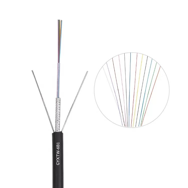 GYXTW Fiber Optical Cable 1-216 Cores G.652D Outdoor For Telecommunication