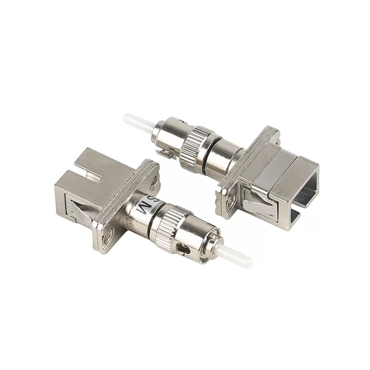 Fiber Optic Conversion Adapter Singlemode ST Male – SC Female
