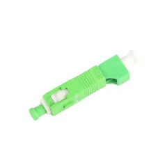Fiber Optic Conversion Adapter Singlemode APC SC Male – LC Female