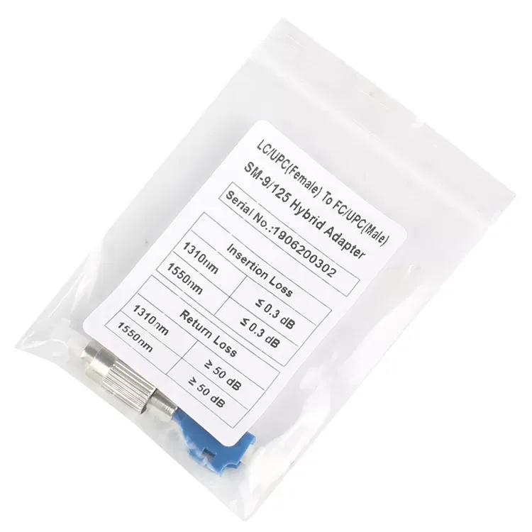 Fiber Optic Conversion Adapter Single Mode FC Male – LC Female