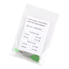 Fiber Optic Conversion Adapter Singlemode APC FC Male – LC Female