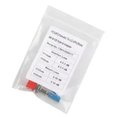 Fiber Optic Conversion Adapter Singlemode FC/UPC Female – LC/UPC Male