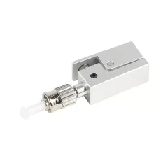 ST Square Bare Fiber Flange Temporary Splice Adapter OTDR Test Bare Fiber Coupler Fixture
