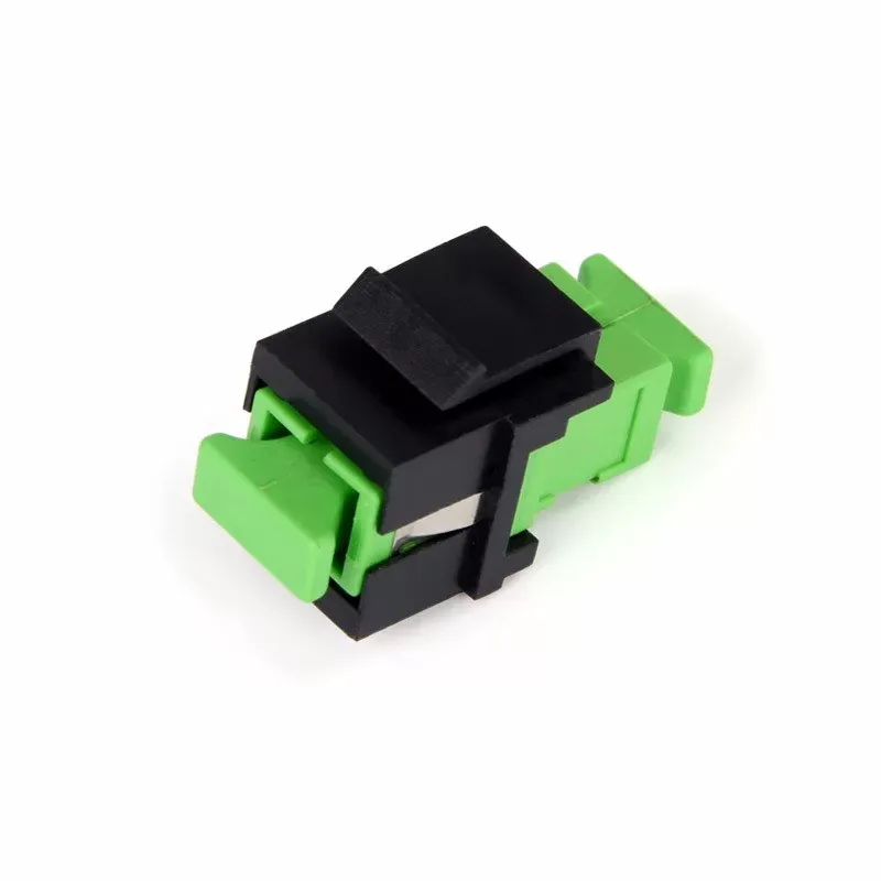 Fiber Optic Coupler SC/APC-SC/APC Single mode Simplex ABS Adapter