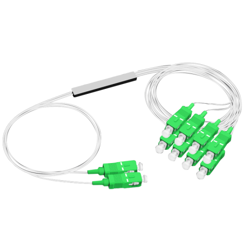 PLC Splitter SC/APC 2*8 PLC Optic Splitter Mini Steel Tube Type