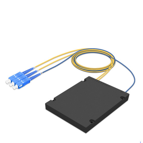 FBT splitter 1*2 SC/UPC Fiber Optic Box splitter 1 in 2