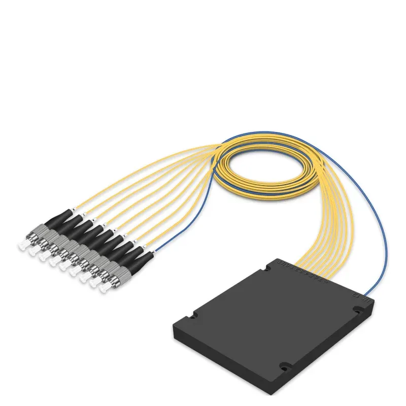 FBT splitter 1*8 FC/UPC Fiber Optic Box splitter 1 in 8