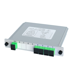 PLC Splitter SC/APC 1*4 Installed Optic Splitter Cassette Type