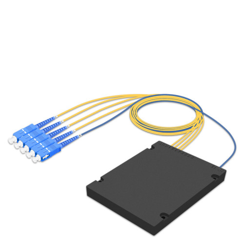 FBT splitter 1*4 SC/UPC Fiber Optic Box splitter 1 in 4