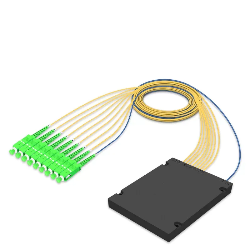 FBT splitter 1*8 SC/APC Fiber optic Box splitter 1 in 8
