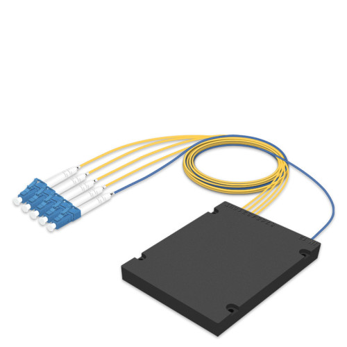 FBT splitter 1*4 LC/UPC Fiber Optic Box splitter 1 in 4