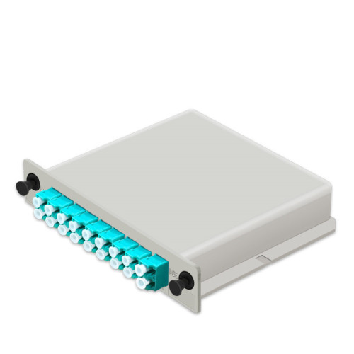 PLC Splitter LC/UPC 1*16 Multimode OM3 Installed Optic Splitter Cassette Type