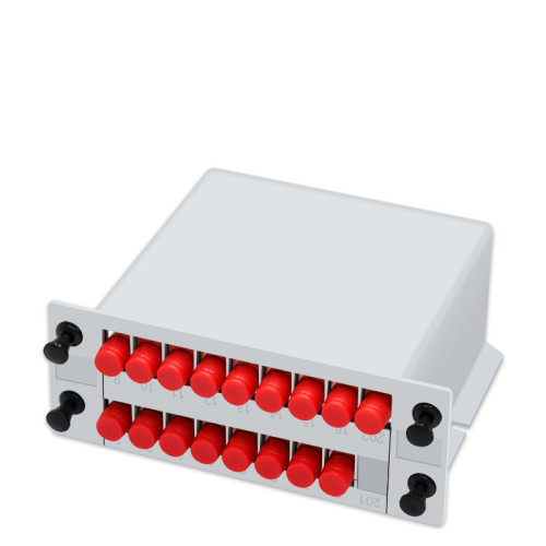 PLC Splitter FC/UPC 1*16 Installed Optic Splitter Cassette Type