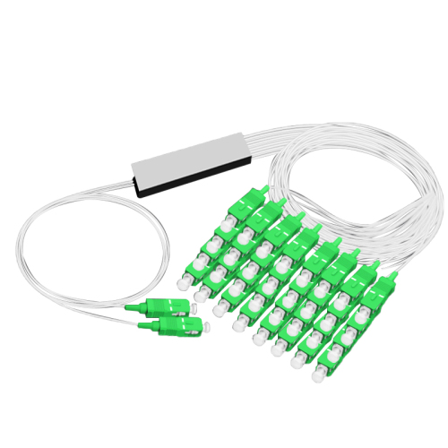 PLC Splitter SC/APC 2*32 PLC Optic Splitter Mini Steel Tube Type