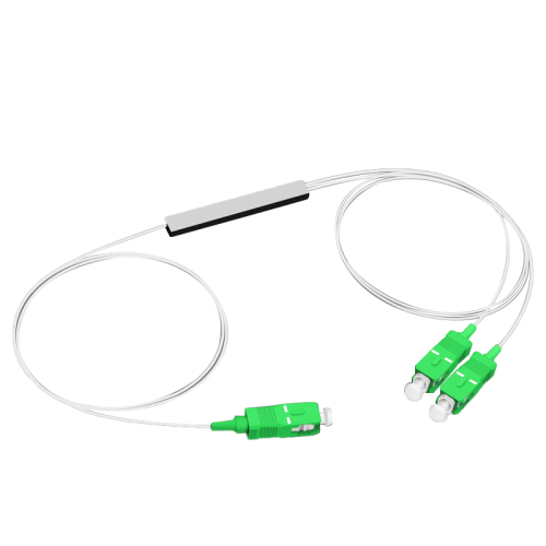 PLC Splitter SC/APC 1*2 PLC Optic Splitter Mini Steel Tube Type