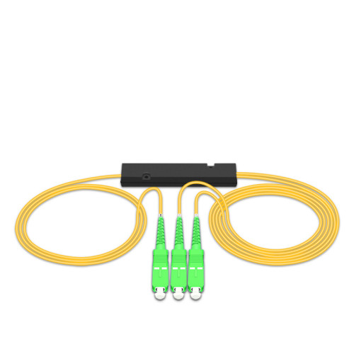 FBT splitter 1*2 SC/APC Fiber Optic Box ABS splitter 1 in 2