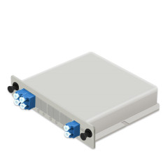 PLC Splitter LC/UPC 1*4 Installed Optic Splitter Cassette Type