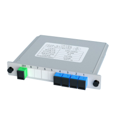 PLC Splitter SC/UPC 1*4 Installed Optic Splitter Cassette Type