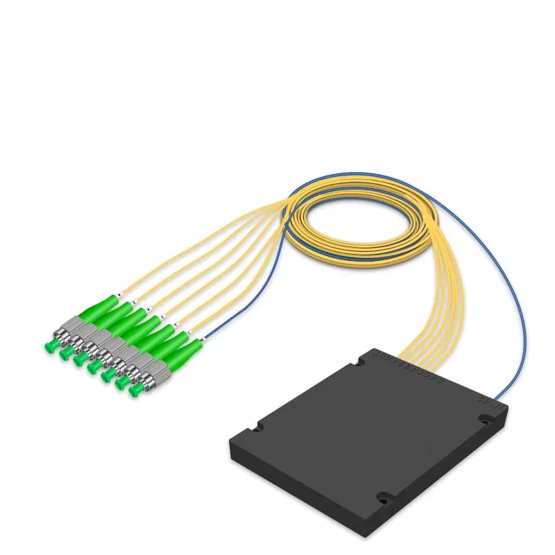 FBT Splitter 1*6 FC/APC Fiber Optic Box splitter 1 in 6 Communication Equipment