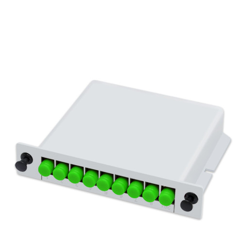 PLC Splitter FC/APC 1*8 Installed Optic Splitter Cassette Type