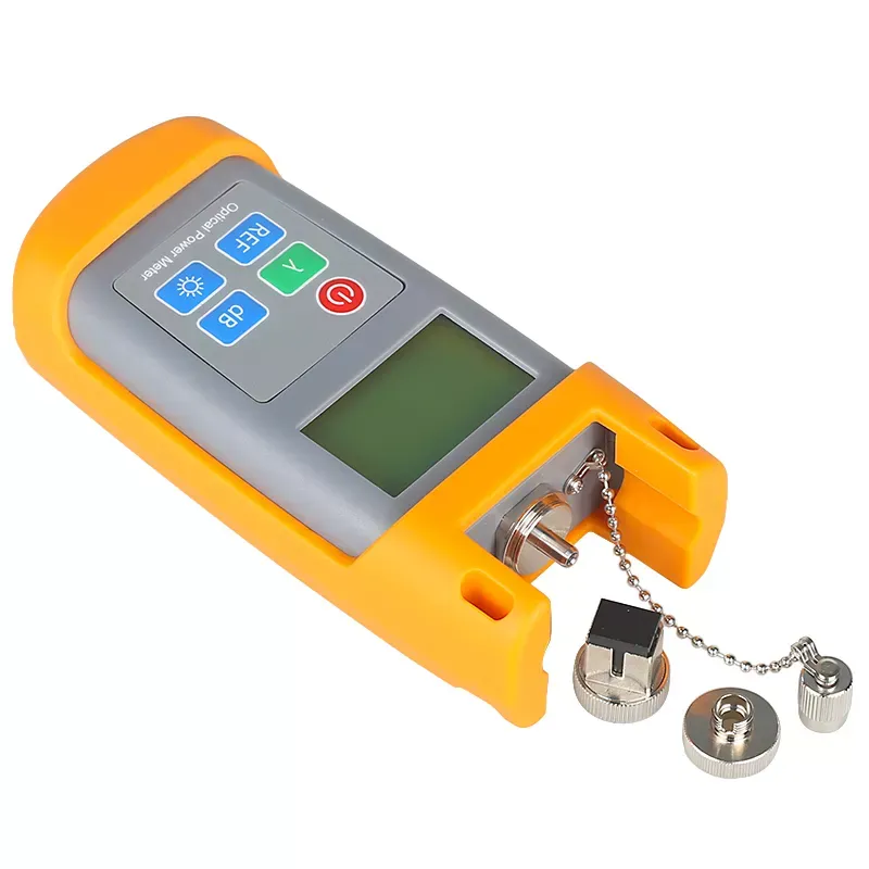 Fiber Optical Multimeter -70~+10dBm Handheld Fiber Optical Power Meter with FC SC Connector