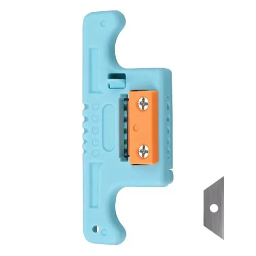 FTTH Optical Fiber Stripper 1.9-3.0mm MSAT-5 Loose Buffer Tube Stripper Longitudinal Cable Stripping