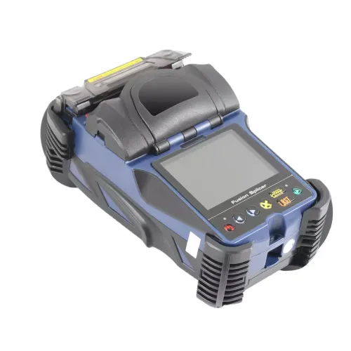 Mini Fusion Splicer 4 Motors High Precise FST-V1 &amp; Q3 Ftth Optical Fiber Splicing Machine