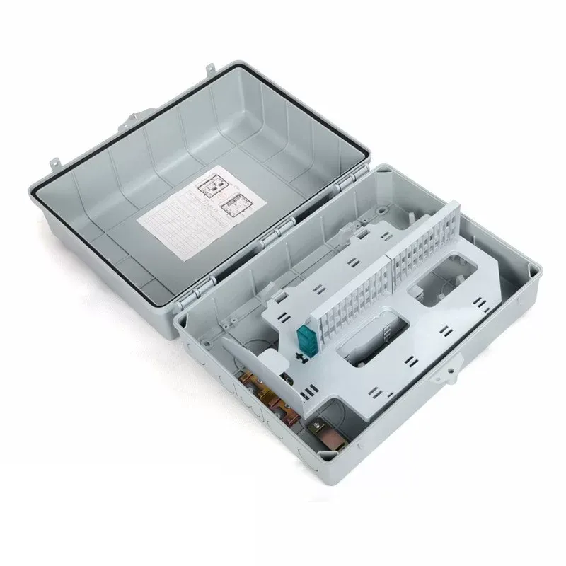 2 inlet 2out 1*32 cassette splitter port 72 core adapter pigtail FDB-72 Fiber Optic Distribution Box