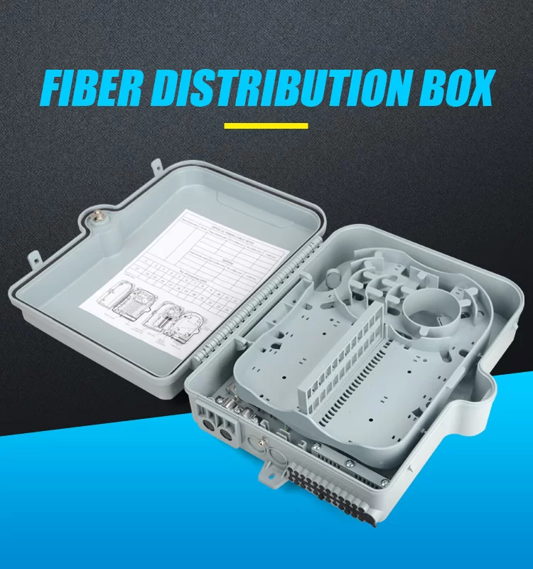 Fiber Optic Distribution Box 24 Core FTTH End User network acess ...