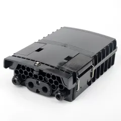 4 inlet 16 out Fiber Optic Distribution Box midspan port uncut design