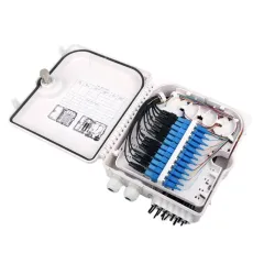 Indonesia popular 12 port ODP outdoor white FTTH optical Distribution Point fiber optic external box