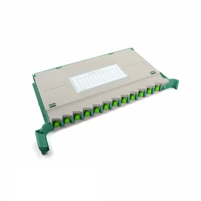 ODF Optical Distribution Frame 12 Core FC/APC Coupler With Pigtail Optical Fiber Splicing Tray