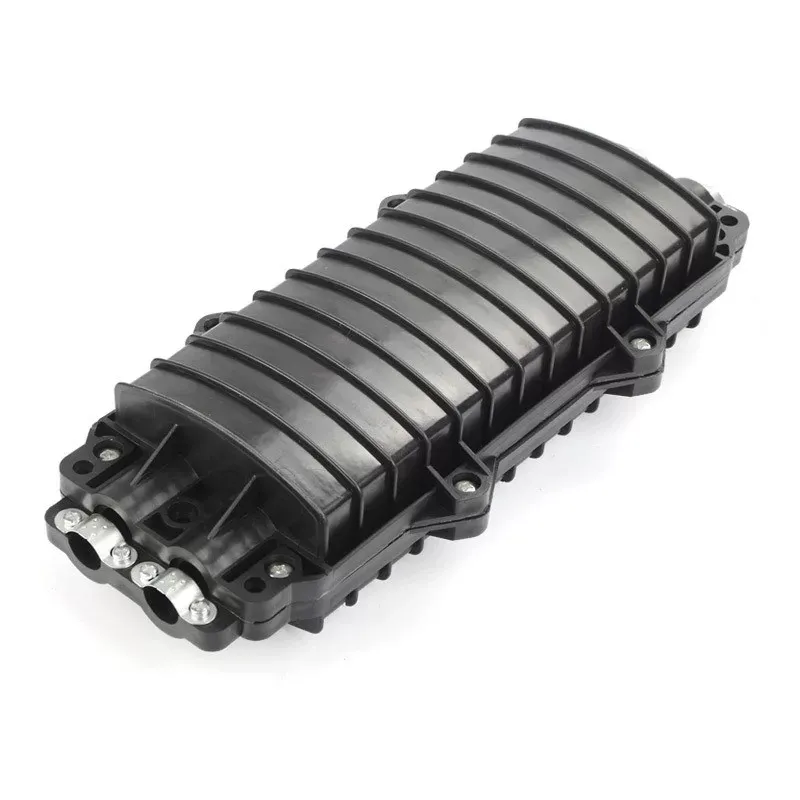 Fiber Optic Joint Closure 2 inlet 2 out 24 Core in tray max capacity 24 Core 1 trays FCBD24C