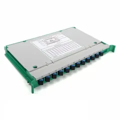 ODF Optical Distribution Frame 12 Core SC/UPC Coupler With Pigtail Optical Fiber Splicing Tray