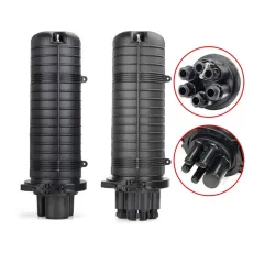 Fiber Optic Joint Closure 1 inlet 4 out 24 Core in tray max capacity 144 Core 6 trays FCBF144B