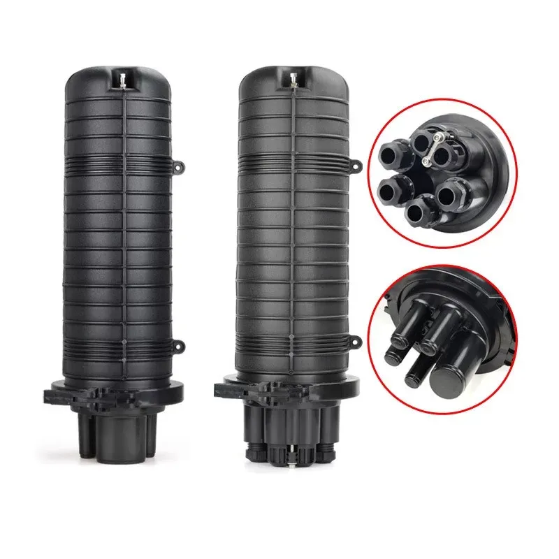 Fiber Optic Joint Closure 1 inlet 4 out 24 Core in tray max capacity 144 Core 6 trays FCBF144B