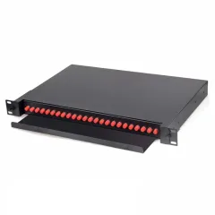 Fiber Patch Panel 24Ports Installed 24Core FC/UPC Coupler High density terminal box
