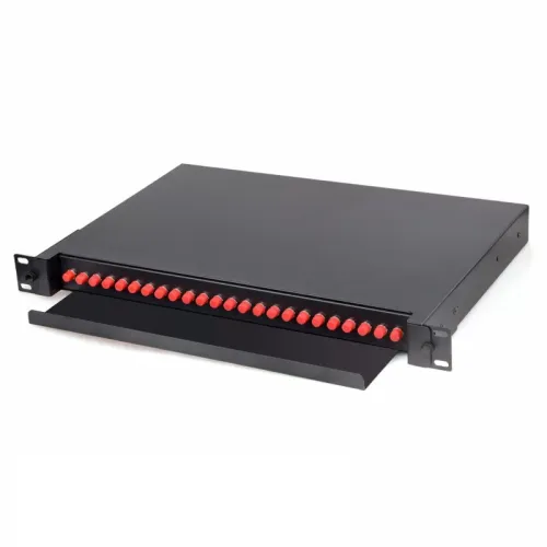 Fiber Patch Panel 24Ports Installed 24Core FC/UPC Coupler High density terminal box