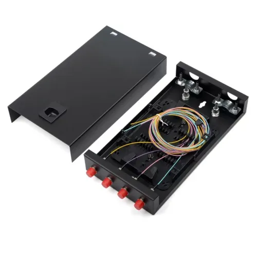 Fiber Patch Panel 4Ports Installed ST or FC High density terminal box